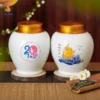 Hũ Trà Thuận Buồm In Logo Quà Tặng Ngày 20/10