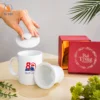 Ca Sứ Trụ Trắng In Logo 80 Năm Ngày Toàn Quốc Kháng Chiến