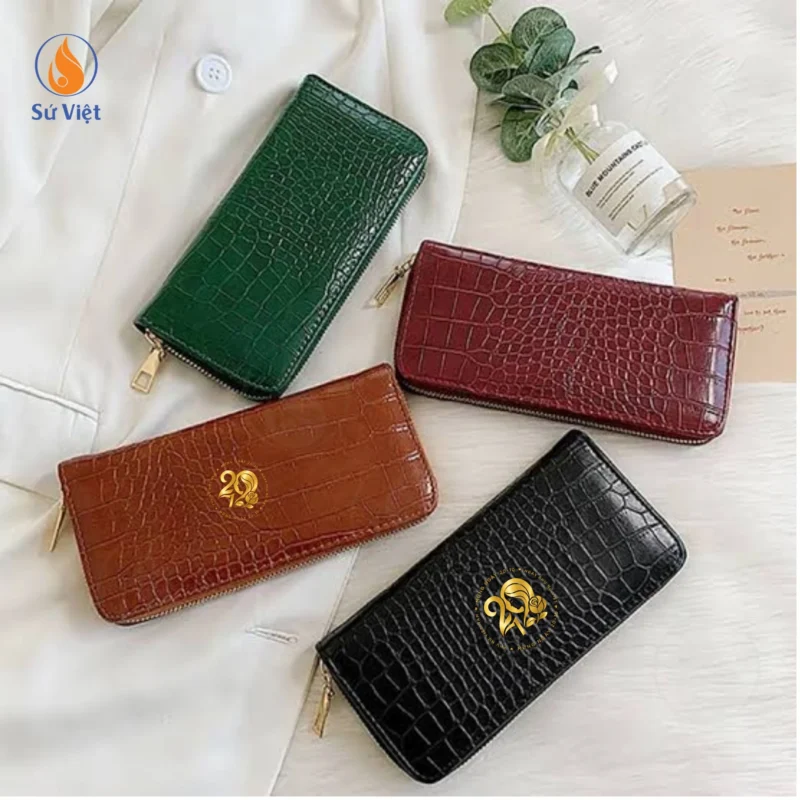 Ví cầm tay In Logo Quà Tặng Ngày 20/10