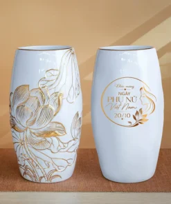 Bình Gốm Liên Hoa Quà 20/10 Cho Khách Hàng - Đối Tác