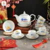 Bộ Trà Thuận Buồm Xuôi Gió In Logo Quà Tết