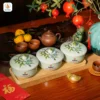 Hũ Mứt Xuân Hoa Phú Quý Logo Quà Tết