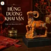 Hùng dương khai vận 1 Linh Vật Đinh Mùi 2027