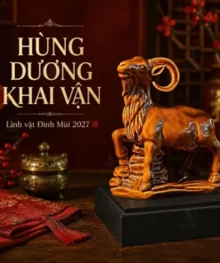 Hùng dương khai vận 1 Linh Vật Đinh Mùi 2027
