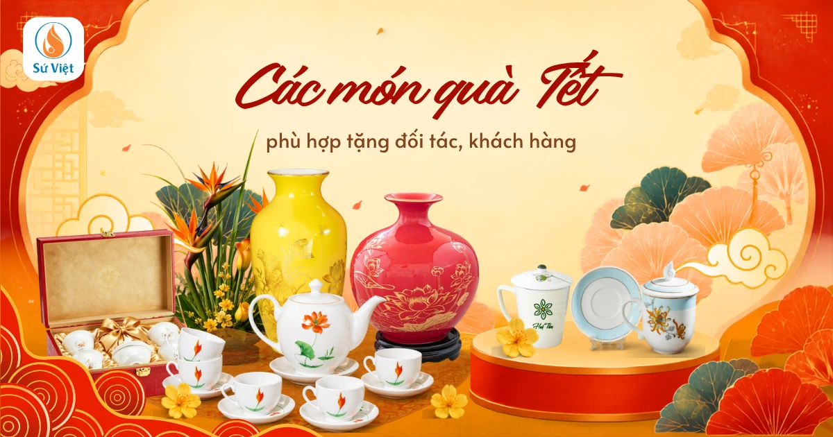 các món quà tết phù hợp - set quà độc đáo