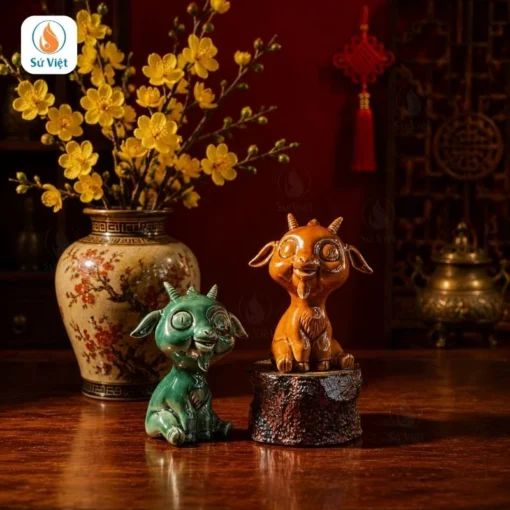 hỷ dương cát tường 2 Linh Vật Đinh Mùi 2027