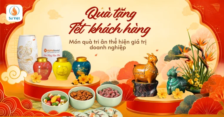 quà tặng tết khách hàng - set quà độc đáo