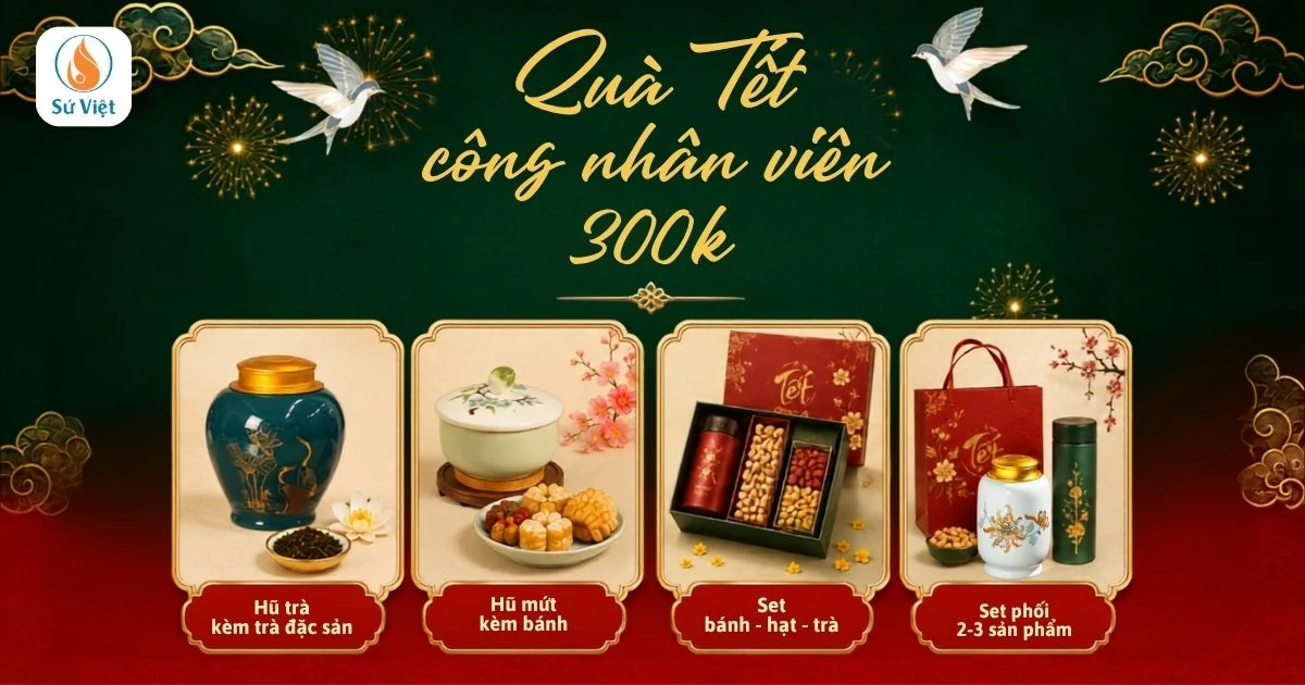 quà tết công nhân viên 300k (99 Quà Tết Công Nhân)