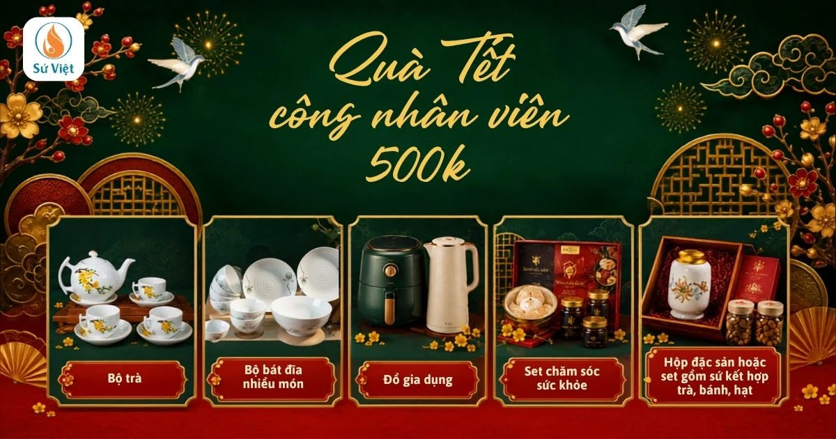 quà tết công nhân viên 500k (99 Quà Tết Công Nhân)