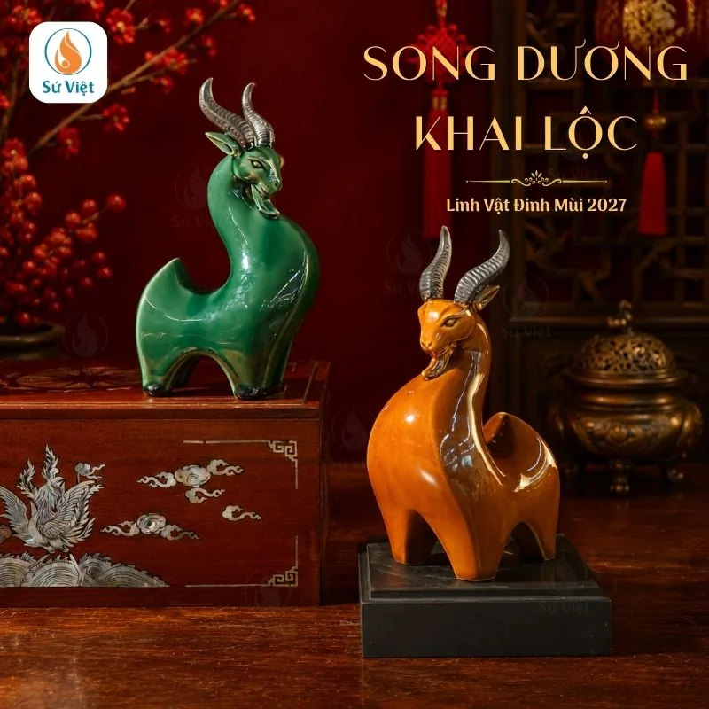 song dương khai lộc 2 Linh Vật Đinh Mùi 2027