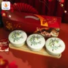 Bộ Hũ Mứt Tết Xuân Hoa Phú Quý