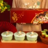 Bộ Hũ Mứt Tết Xuân Hoa Phú Quý