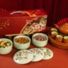 Bộ Hũ Mứt Tết Xuân Hoa Phú Quý