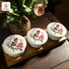 Bộ Hũ Mứt Tết Đào Xuân Như Ý