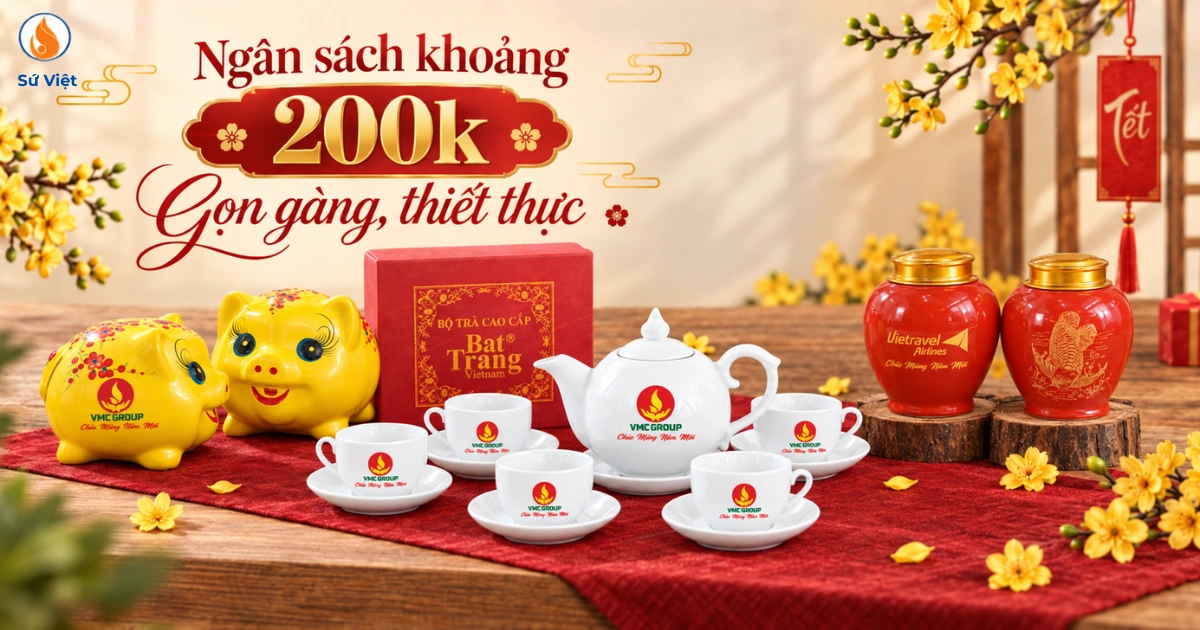 QTGSTNS quà gốm sứ ngân sách khoảng 200k