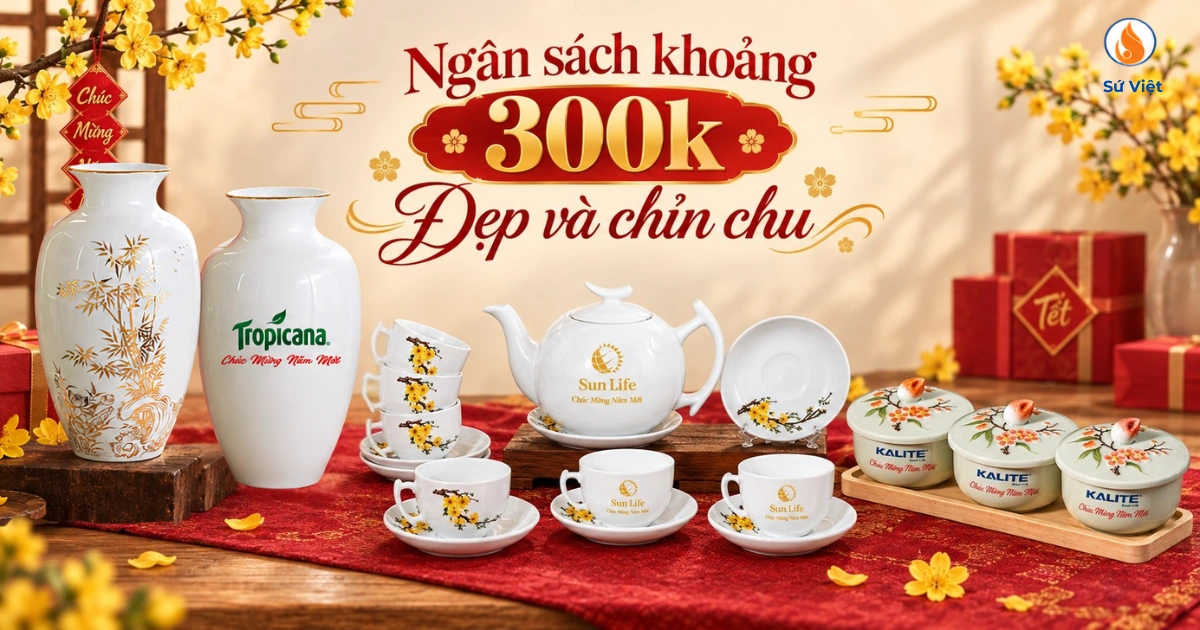 QTGSTNS quà gốm sứ ngân sách khoảng 300k