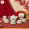 Hũ Trà Thuận Buồm Xuôi Gió Vàng Kim