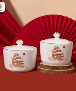 Hũ Mứt Thuận Buồm Xuôi Gió Vàng Kim